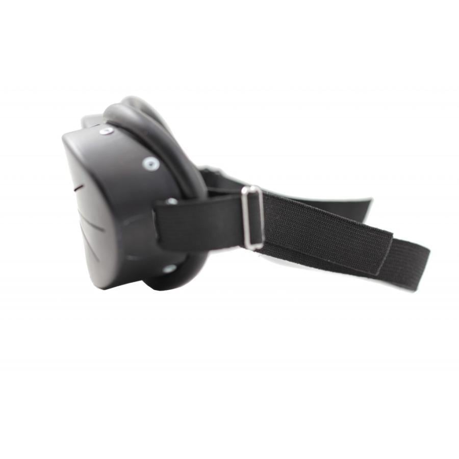 ミリタリー スリットゴーグル 山岳部隊スキーゴーグル スチームパンク