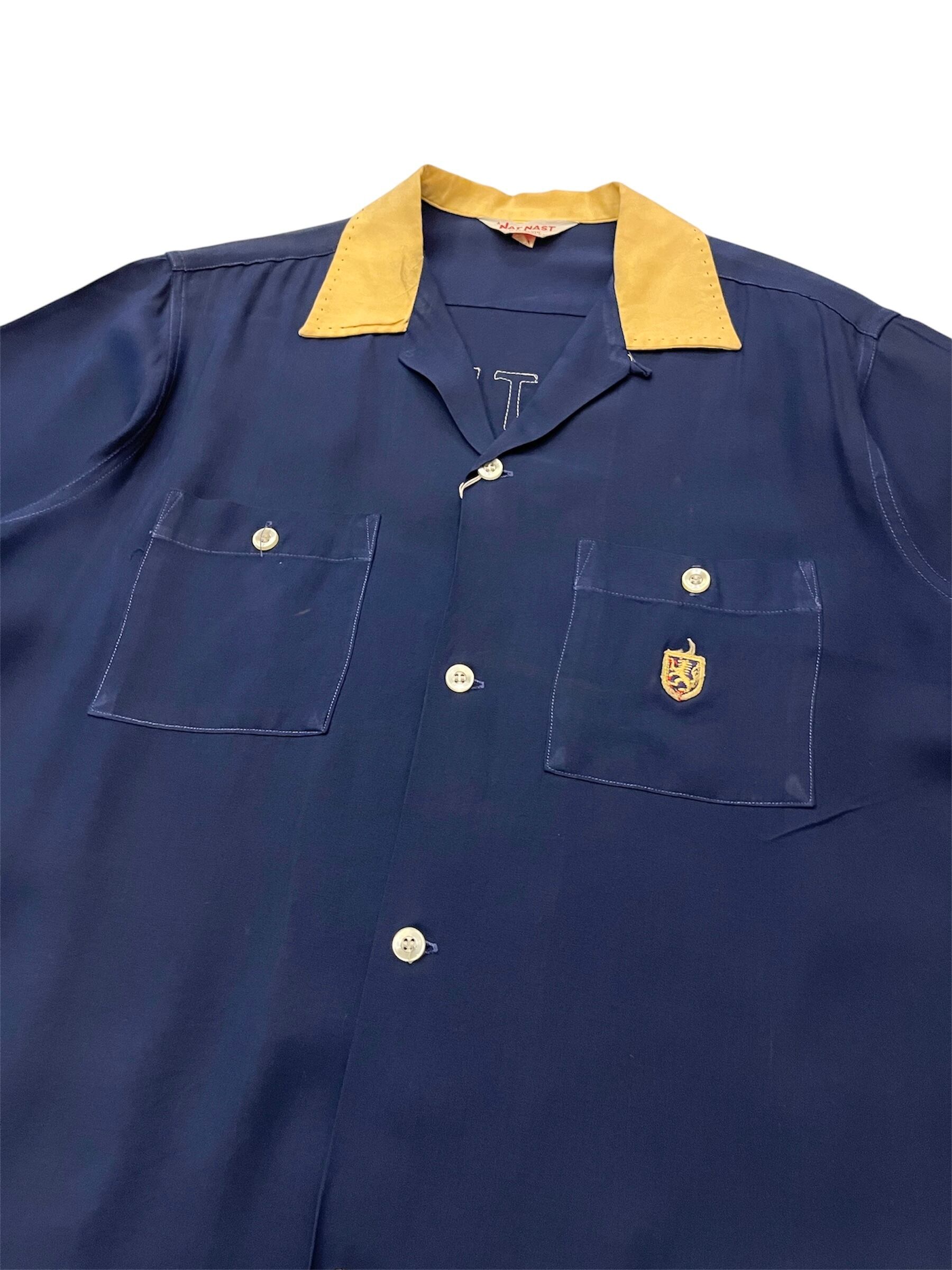 期間限定値下げ　60s レーヨン半袖シャツ　USA製 6d843059f8c8f920281c7f94229086