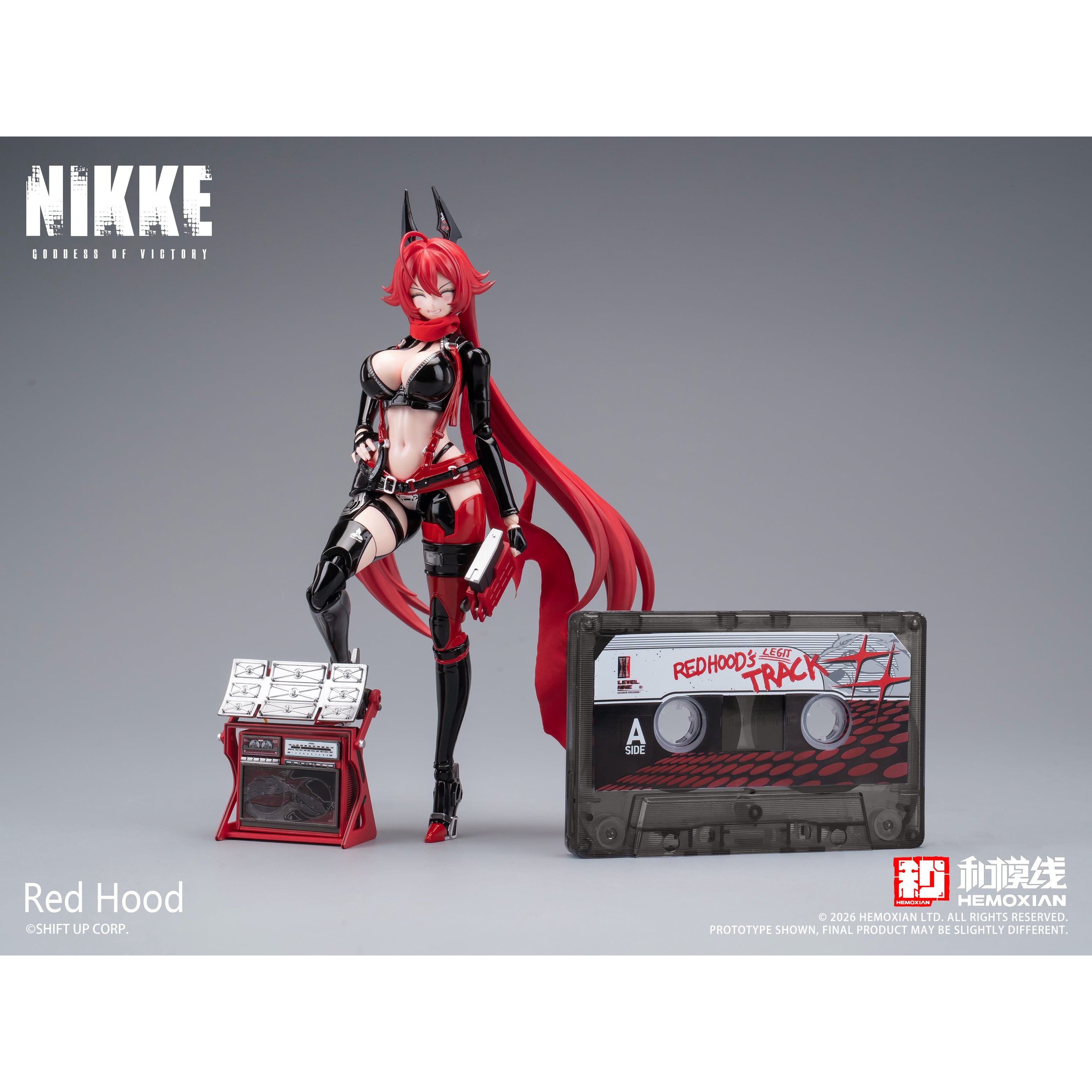 【新品】NIKKE RED HOOD カセットプレーヤーセット AGF限定 cc7e63bdb7c76e18b59365e6beea08