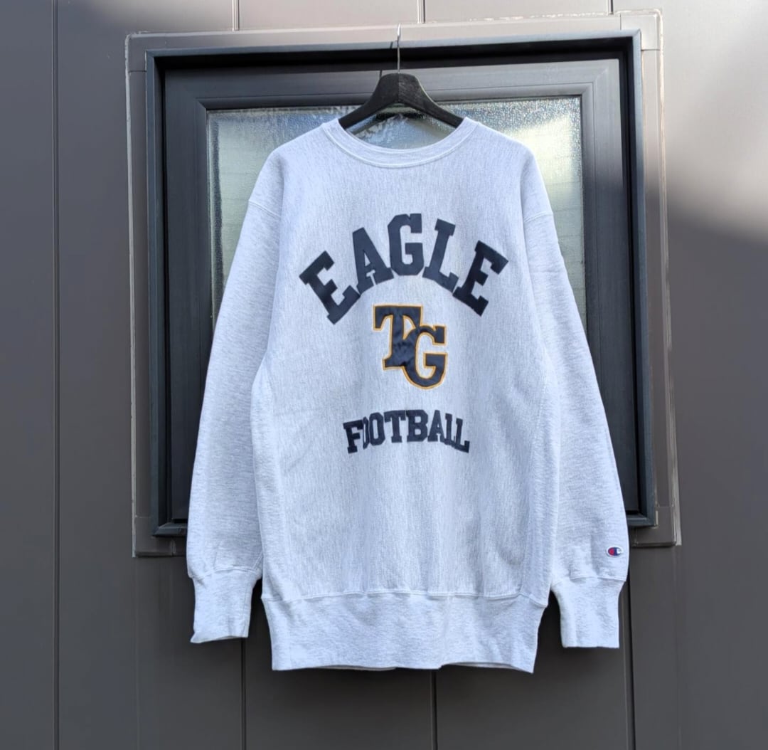 rare パターン!! 90s champion r/w "EAGLE TG" sweat 小岩店