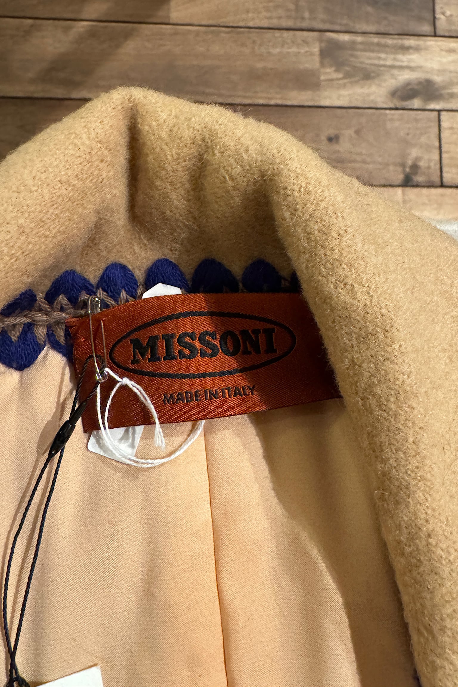 MISSONI カットワークウールコート | DROOMTUIN_VINTAGE