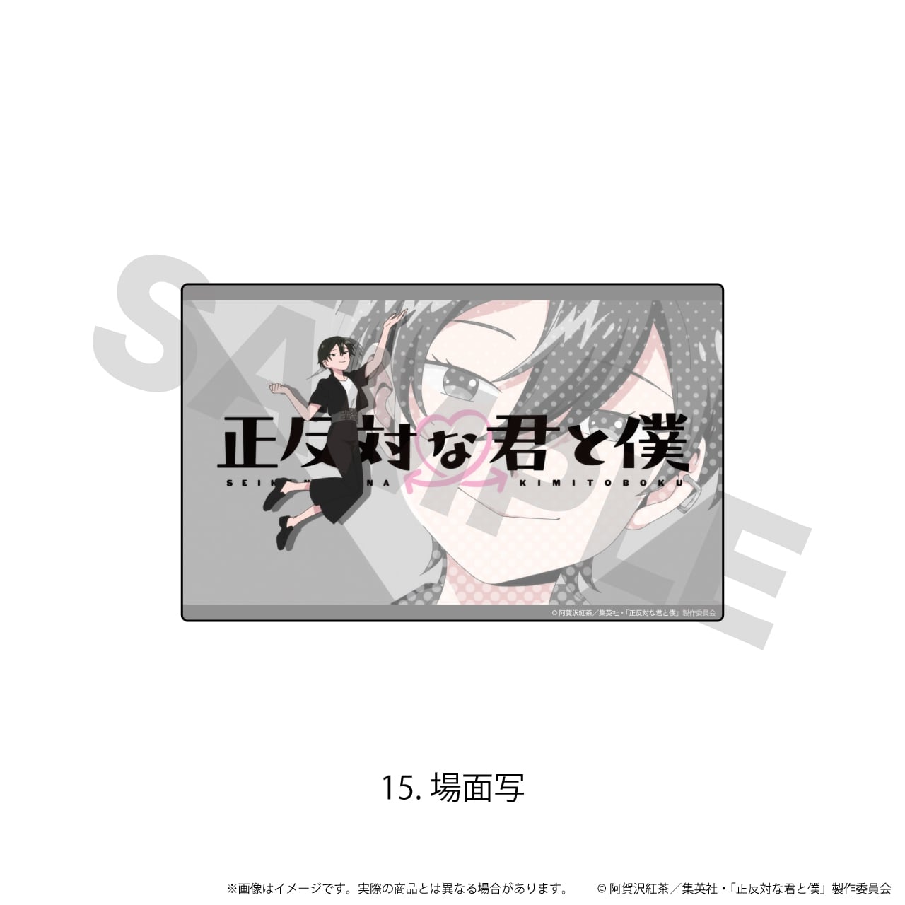 アクリルステッカー「正反対な君と僕」 | アニキュン