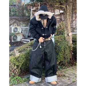 ファー付きファイヤーマンジャケット el1481