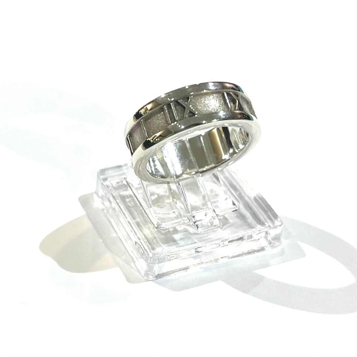 TIFFANY&CO】【6号】2412時を纏う シルバー925アトラスリング指輪