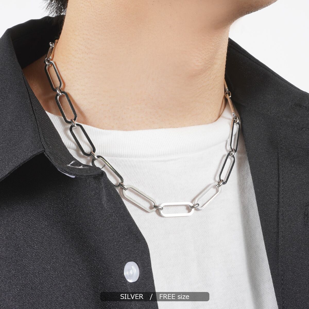 ステンレス フラットチェーン ネックレス ネックレス メンズ ネックレス レディース アクセサリー ユニセックス 男女兼用 フリーサイズ シンプル チェーンネックレス かわいい 韓国ファッション 春 夏 秋 冬 人気 ストリート系 カジュアル おしゃれ 韓国 大人 韓国