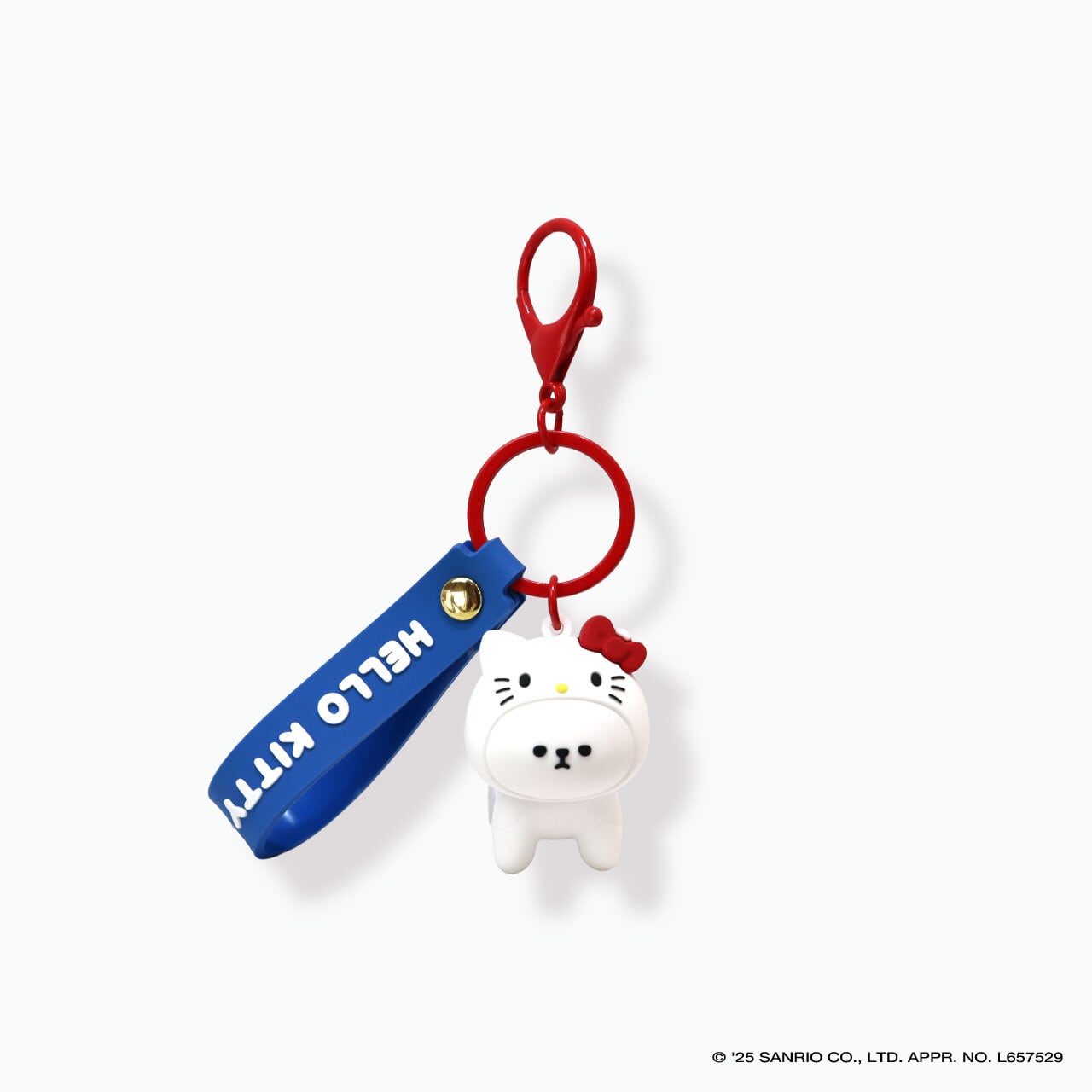 【mof】Sanrio characters x mofmofriends なかよしPVCキーホルダー HELLO KITTY×ビションフリーゼ / MFS006-1