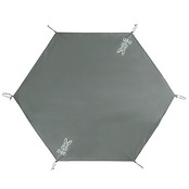DOD(ディーオーディー) ワンポールテントS用グランドシート 260cm×220cm GS3-561-GY