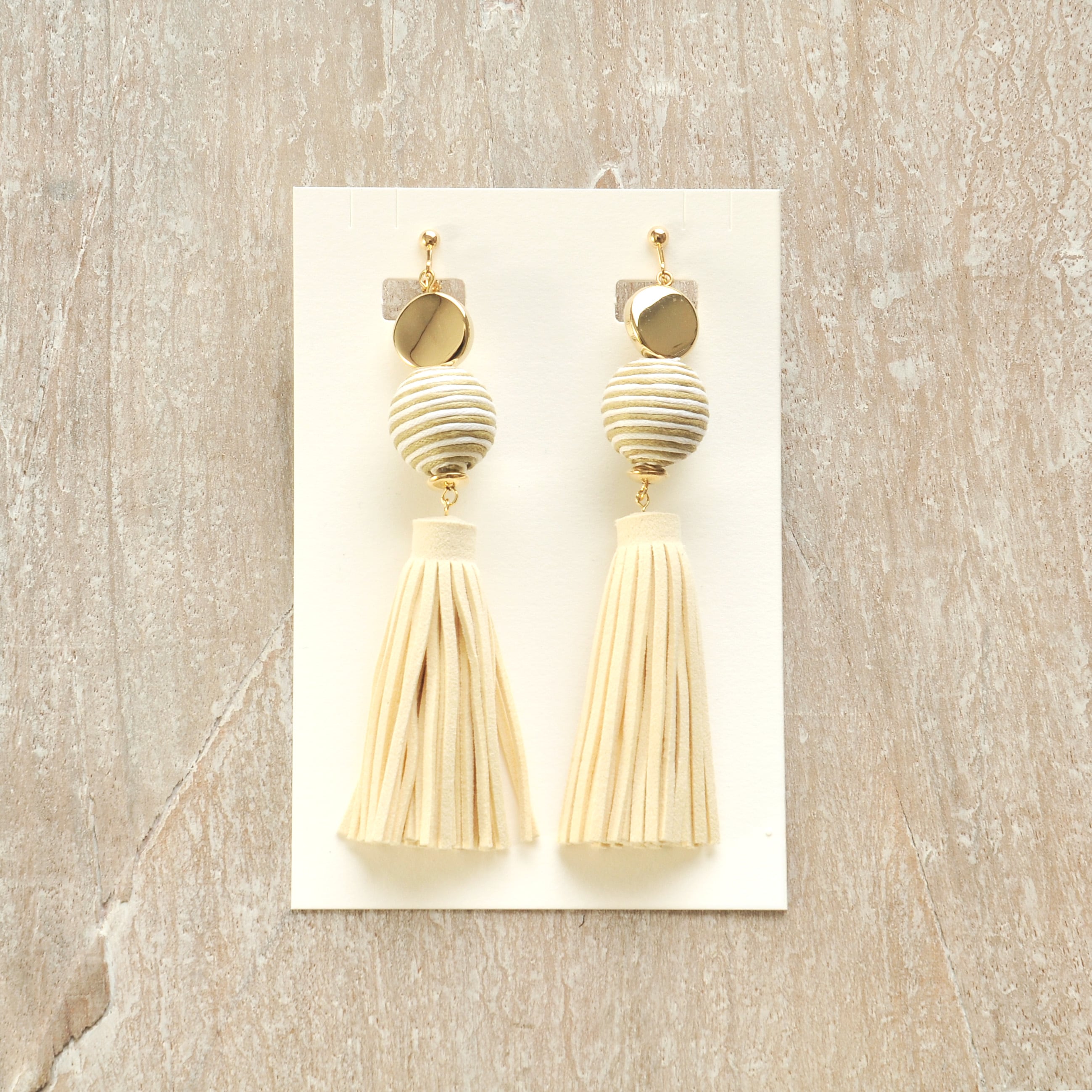 大ぶり 台紙 （マット紙）20枚 9×13.5cm 大ぶりイヤリング ロング