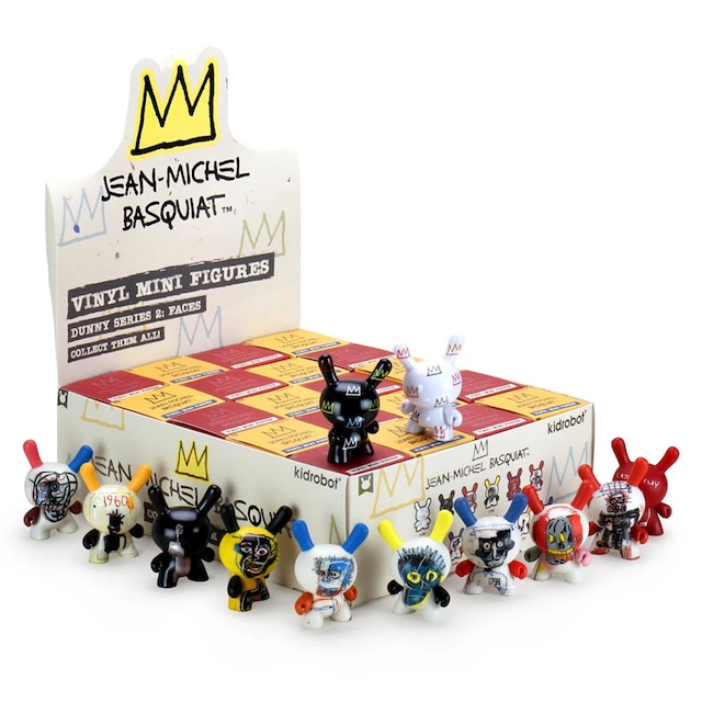 Basquiat Faces Dunny Mini Series (a case with 20 pieces)