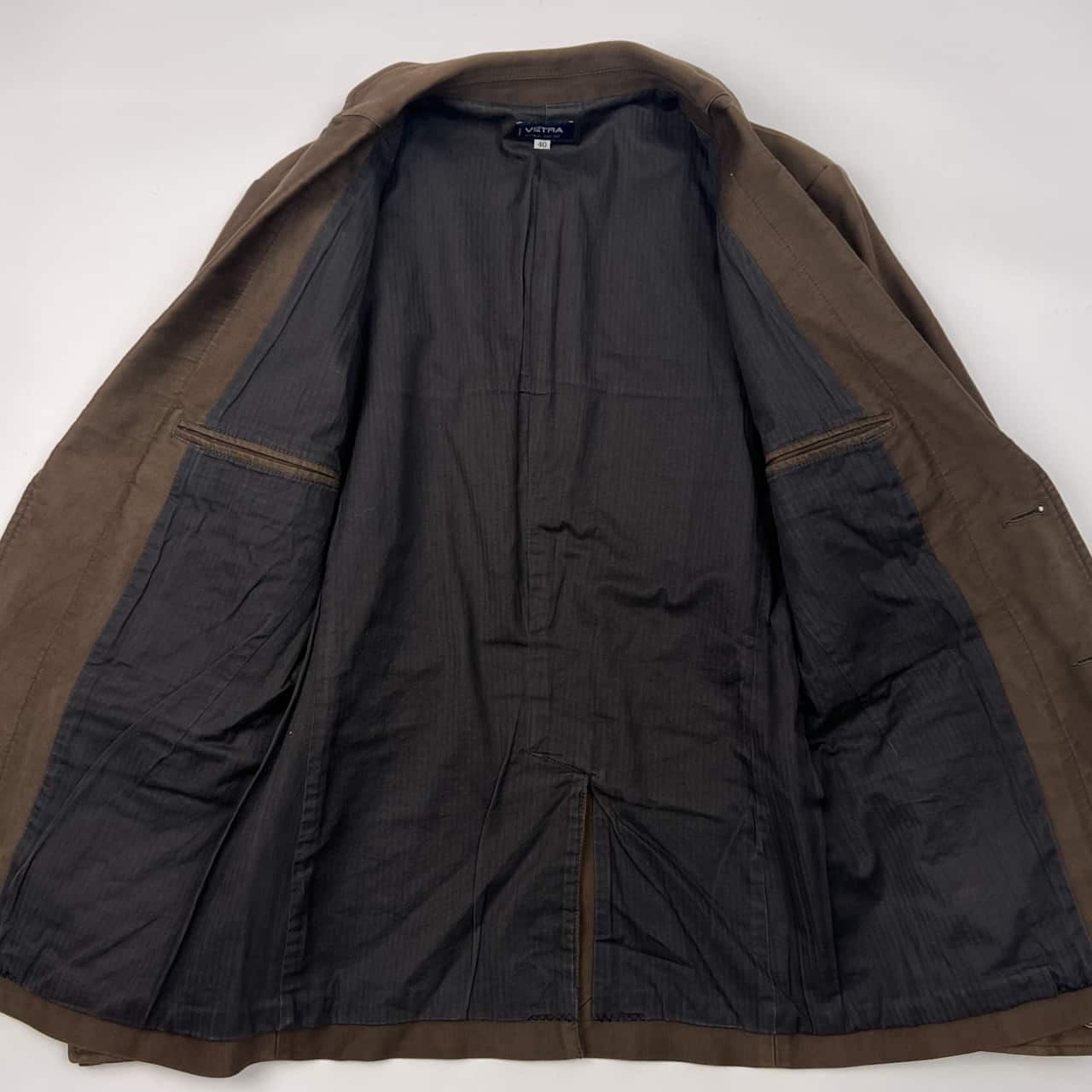 VETRA べトラ コットン テーラードジャケット 40/カーキベージュ系 メンズ