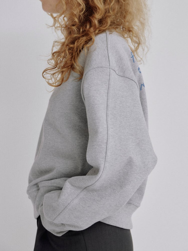 NOKCHA × MOMO 】alphabet sweat pullover | valance 福井｜レディース