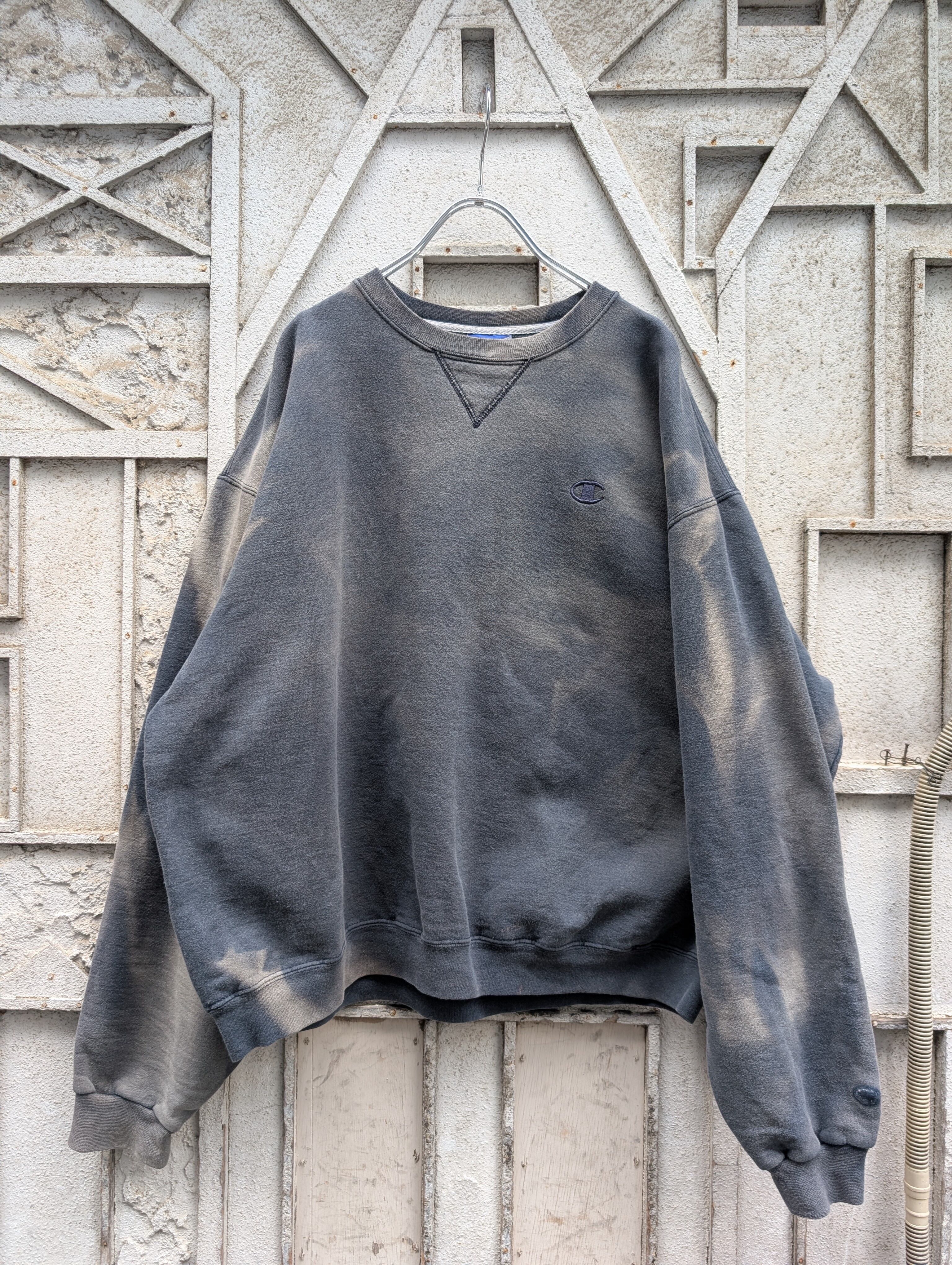 "CHAMPION" fade sweat