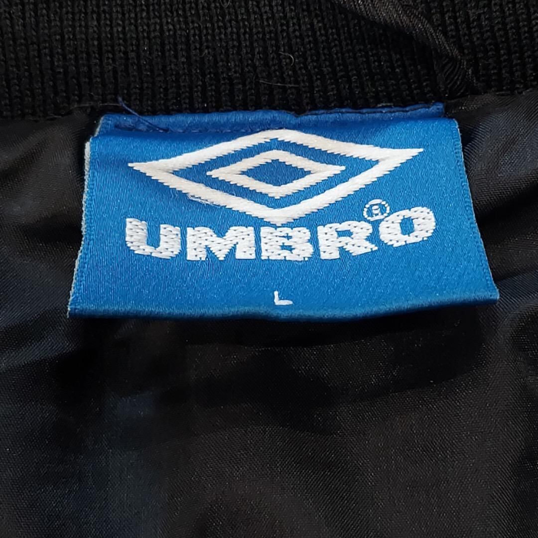 【未使用】 UMBRO PRO TRANING ナイロンジャケット 黒 UMBRO アンブロ 中綿 ナイロンジャケット PRO TRAINING L 黒 | fuufu
