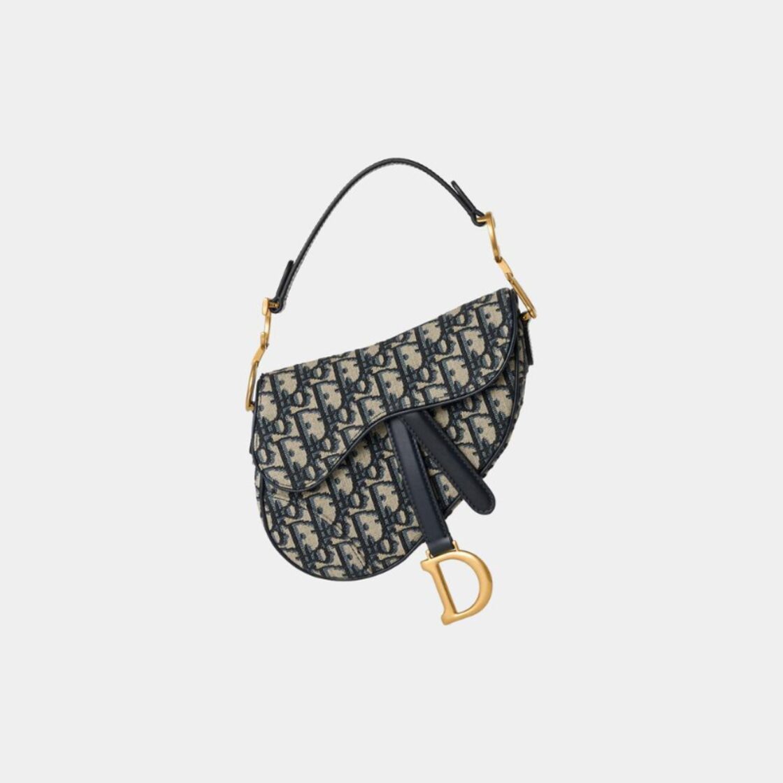 DIOR ディオール ショルダーストラップ付 ミニサドル バッグ 