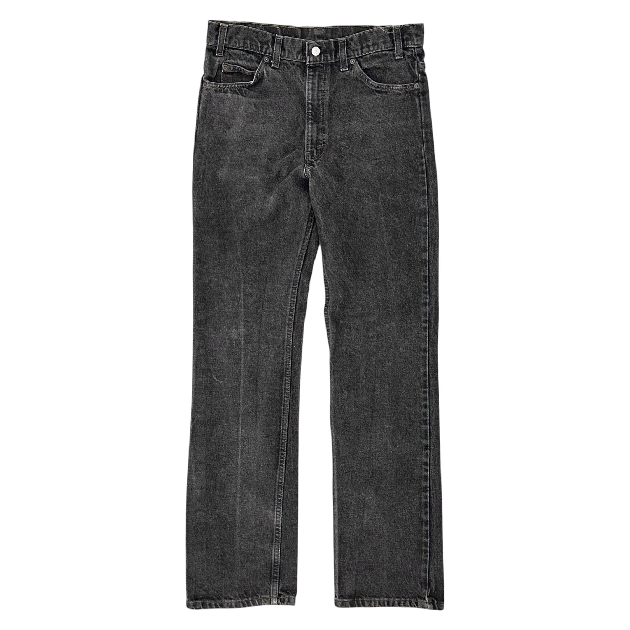 Levi's 517 90s ブラック 黒　フレアデニム　ジーンズ　フィリピン製 90s LEVI'S 517 BLACK (35×35) | BerBerJin Yuhodo