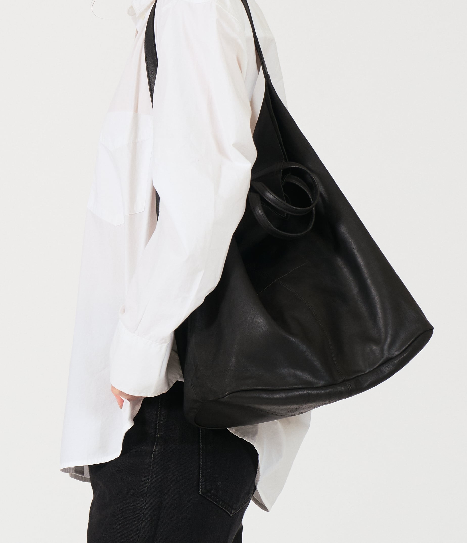 muuet リブワンショルダー ブラック 新品 値下げ可能 2WAY ONE SHOULDER （M size）BLACK | Morphee（モルフェ）