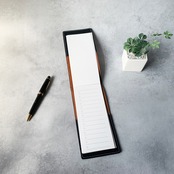 無印良品　短冊型メモ　チェックリスト専用カバー