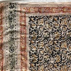 インド更紗のコットンドュパタ カラムカリ|01