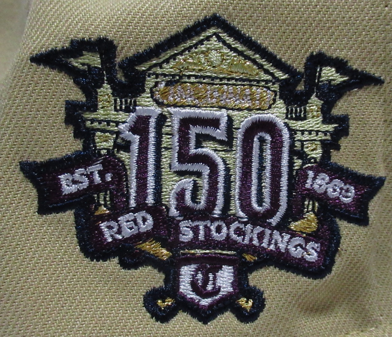 Exclusive NEW ERA 59fifty CINCINNATI REDS　シンシナティ・レッズ　Vegas Gold×Navy