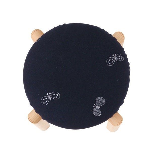 マッシュルームスツール専用ファブリックカバー ミナペルホネンchoucho インディゴ