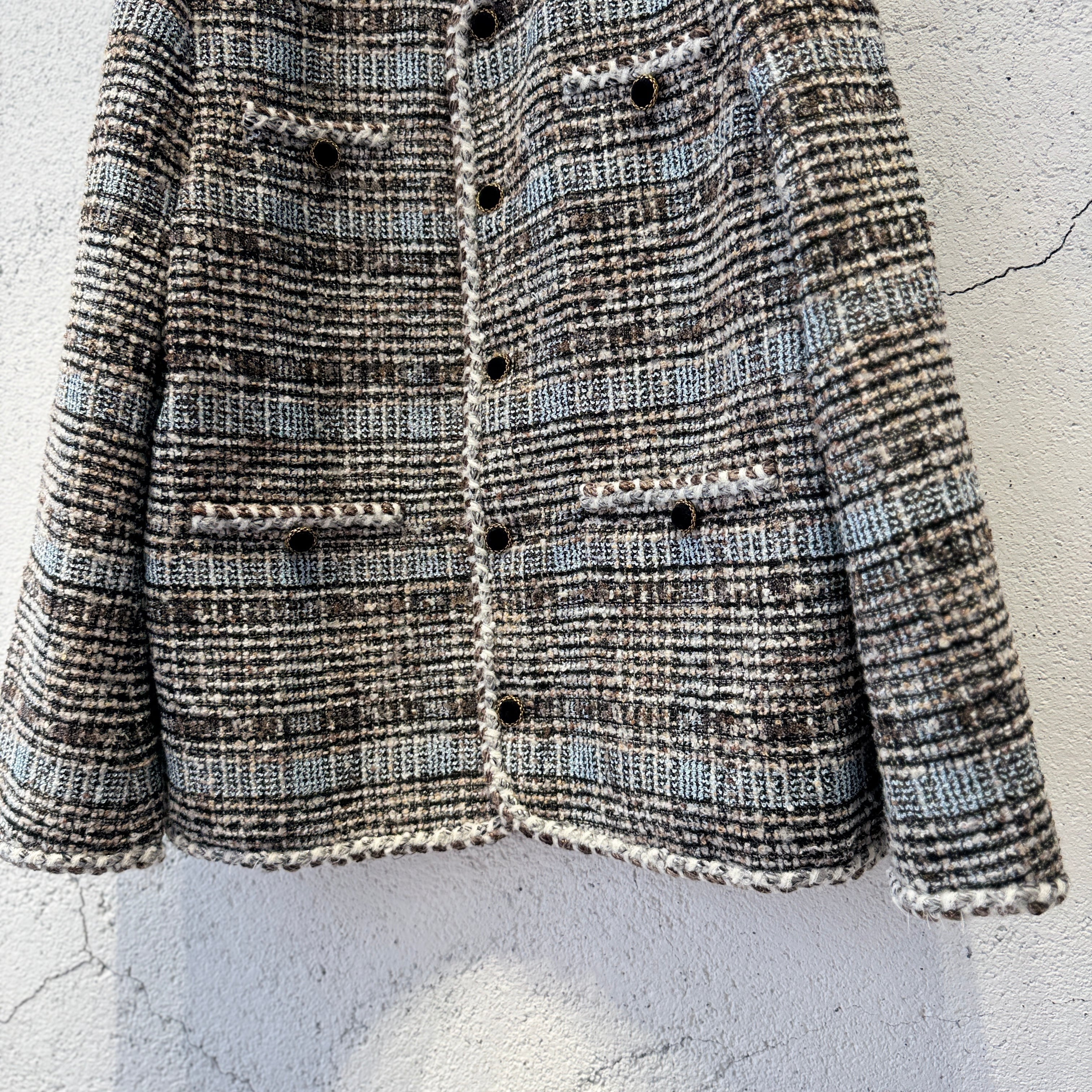 VIVIANO MENS / Melange Tweed Jacket / MULTI | ふぁいん