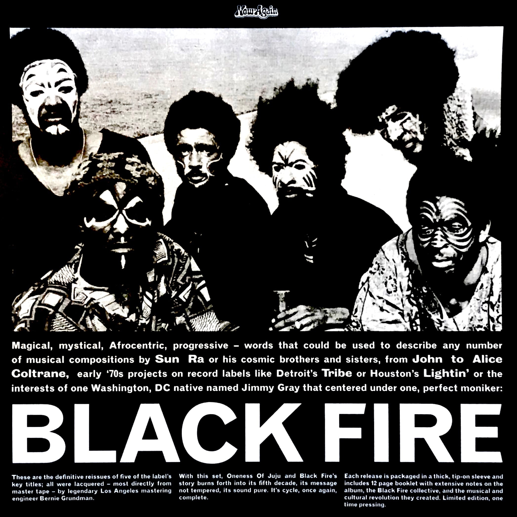 〈残り1点〉【LP】V.A. - Black Fire（ボックス セット）