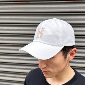 ( WHITE ) DOT WAPPEN DAD CAP