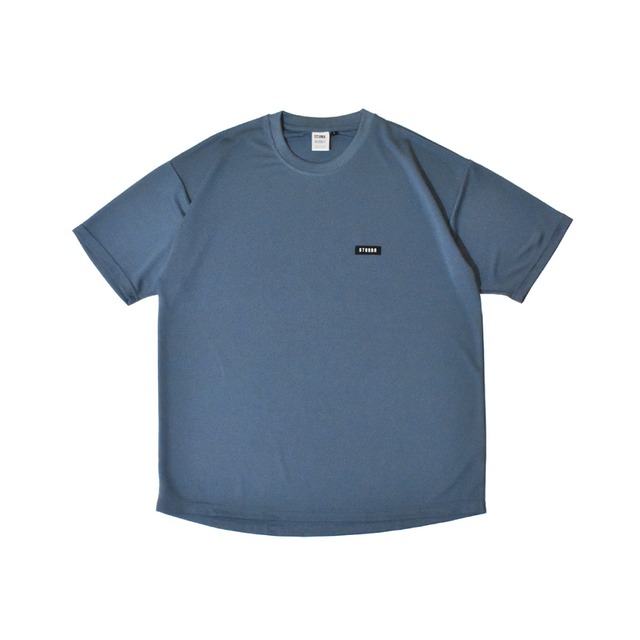 Basic tag T-shirts：マットブルー