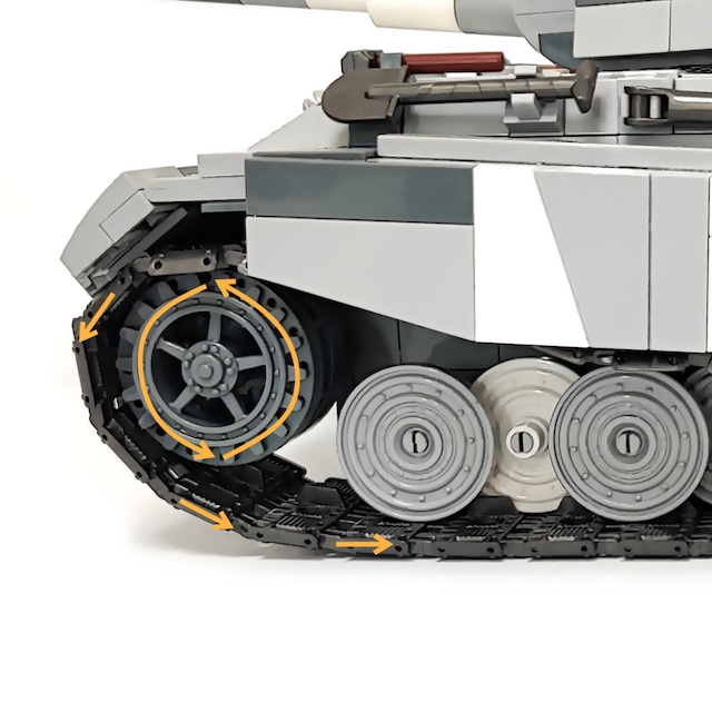 ES ドイツ ティーガーII 冬季迷彩 (TigerII Winter Edition)