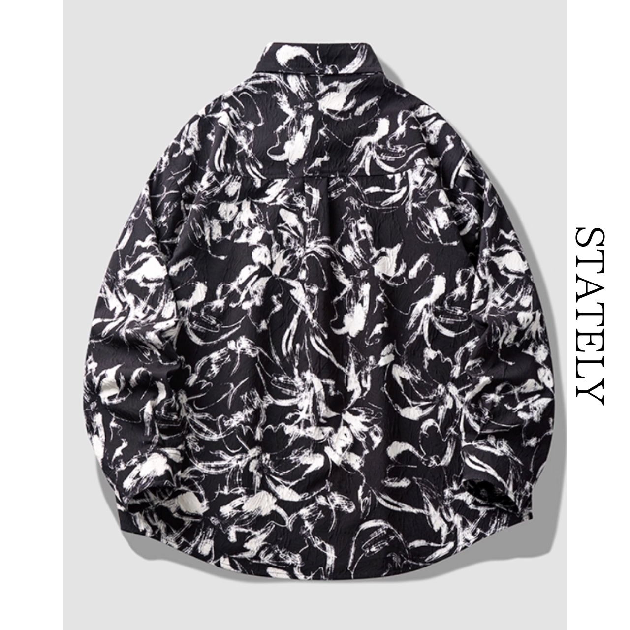 Ink Pattern Shirt _T103・画像3