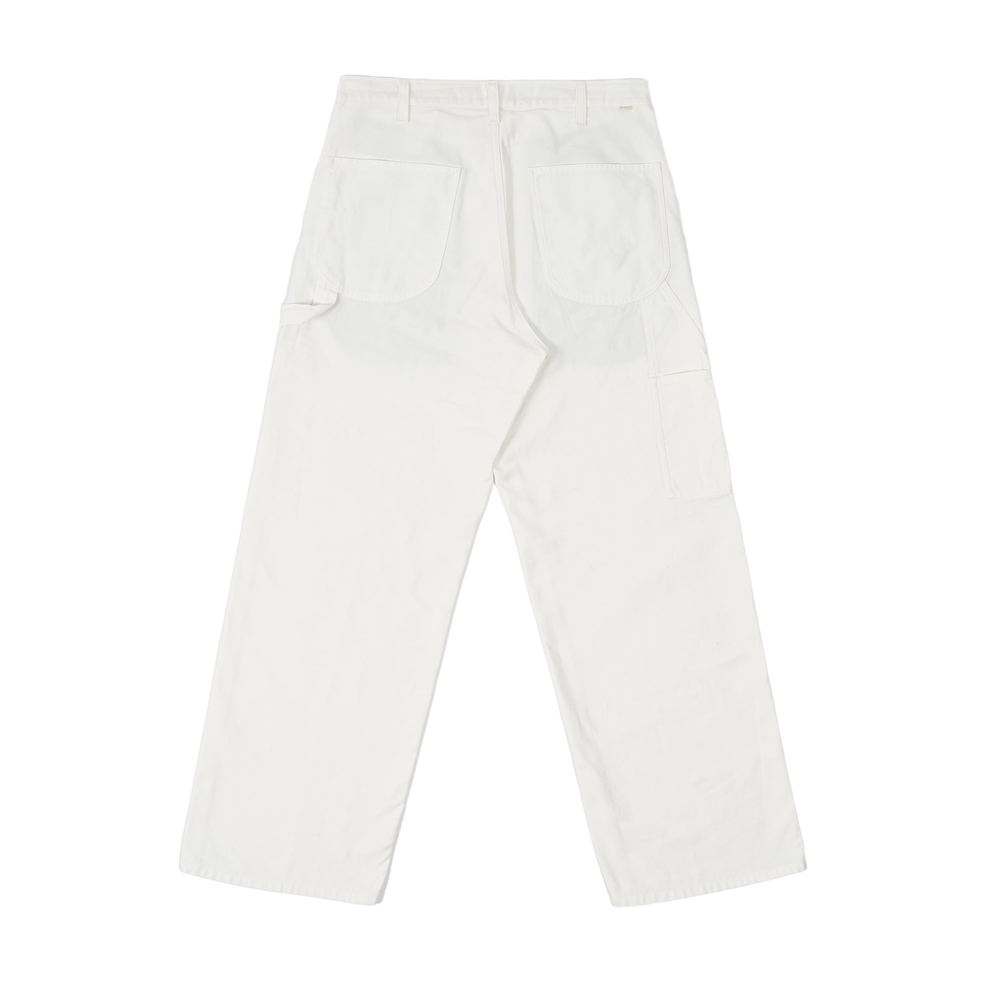 Back Sateen Standard Painter Pants (white) | OVY