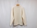 Yonetomi NEW BASIC” REBORN WOOL ARAN KNIT PULLOVER NATURAL”