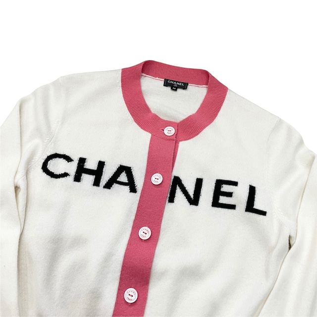 CHANEL シャネル カーディガン 2019ss ロゴ カシミアカーディガン