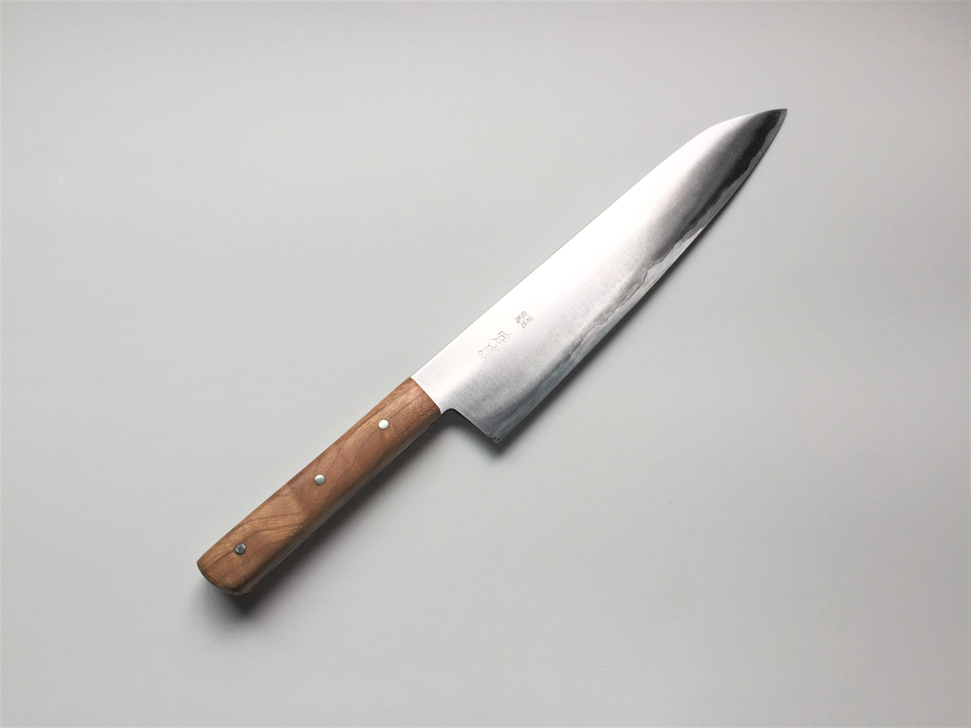抱柄型牛刀 24.0㎝ | 打刃物 定康
