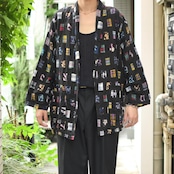 patch work design indian cotton jacket