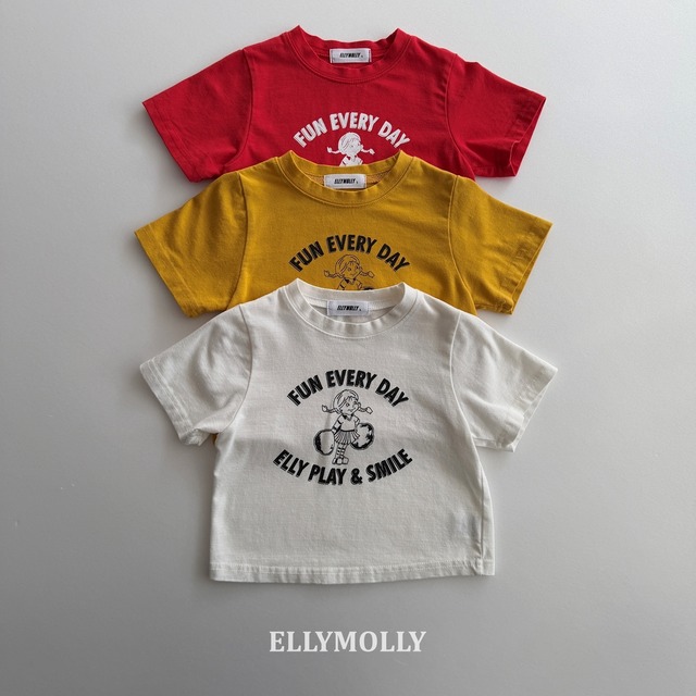 [予約][送料無料]≪ELLY MOLLY≫Fun Every T-Shirt 457