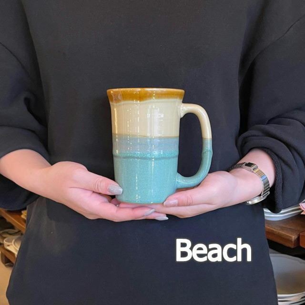 layer beer mug 4type / 美濃焼 レイヤービアマグ 全4種 日本製 マグカップ かわいい プレゼント ギフト 誕生日 お祝い