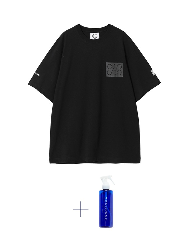 Nhoolywood x Anchor inc : T-SHIRT OSC×ANCHOR Tシャツ C/# BLACK SIZE 38,40