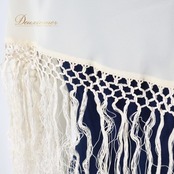 フラメンコ 衣装 シージョ ピキージョ 小物 イベリア ホワイト系 アイボリー クリーム色 無地 シンプル IBERIA スペイン製 フレコ ダンス 三角形 イベント 練習 舞台 発表会 おしゃれ エレガント コスチューム