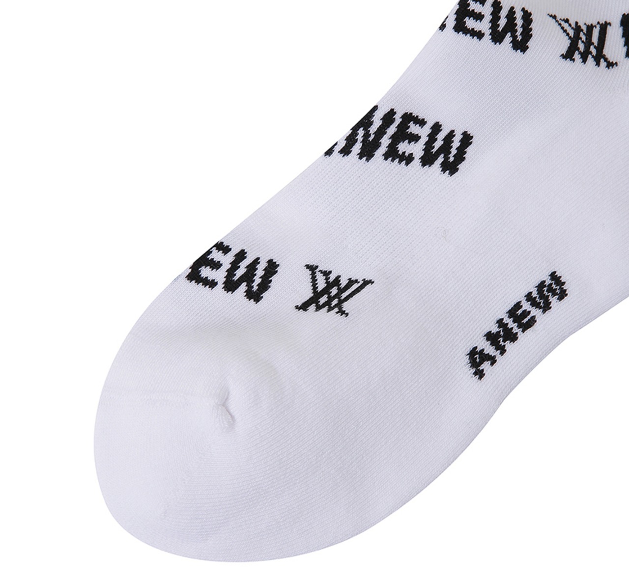 Diagonal logo repeat Knee socks [サイズ: F (AGCUWSC06WHF)] [カラー: WHITE]
