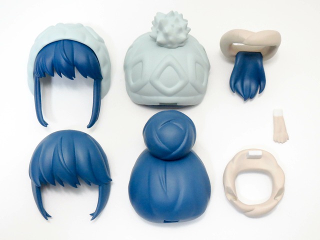 再入荷【981DX】 志摩リン DX Ver. 髪パーツ お団子とニット帽　ねんどろいど