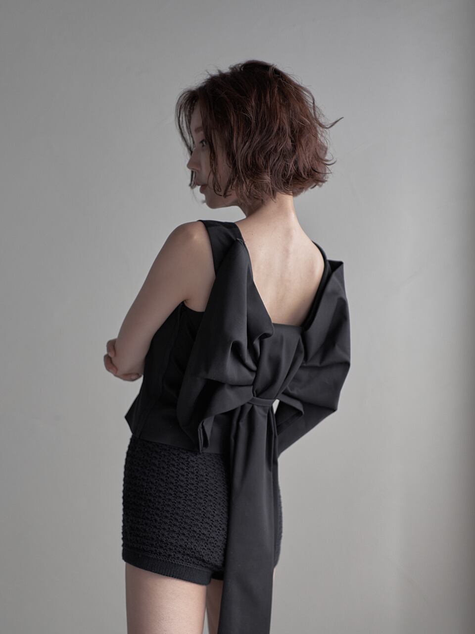 Debbie Back Ribbon Tops デビー・バックリボン・トップス ☆決済から1 