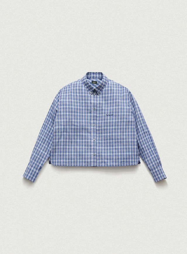 [The Barnnet] Ador Check Cropped Shirt 正規品 韓国ブランド 韓国通販 韓国代行 韓国ファッション ザ バーネット ザバーネット 日本