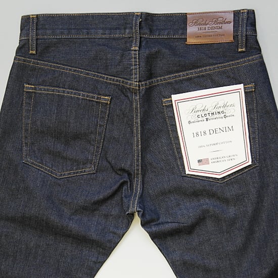 ノンウォッシュ Brooks Brothers supima cotton使用