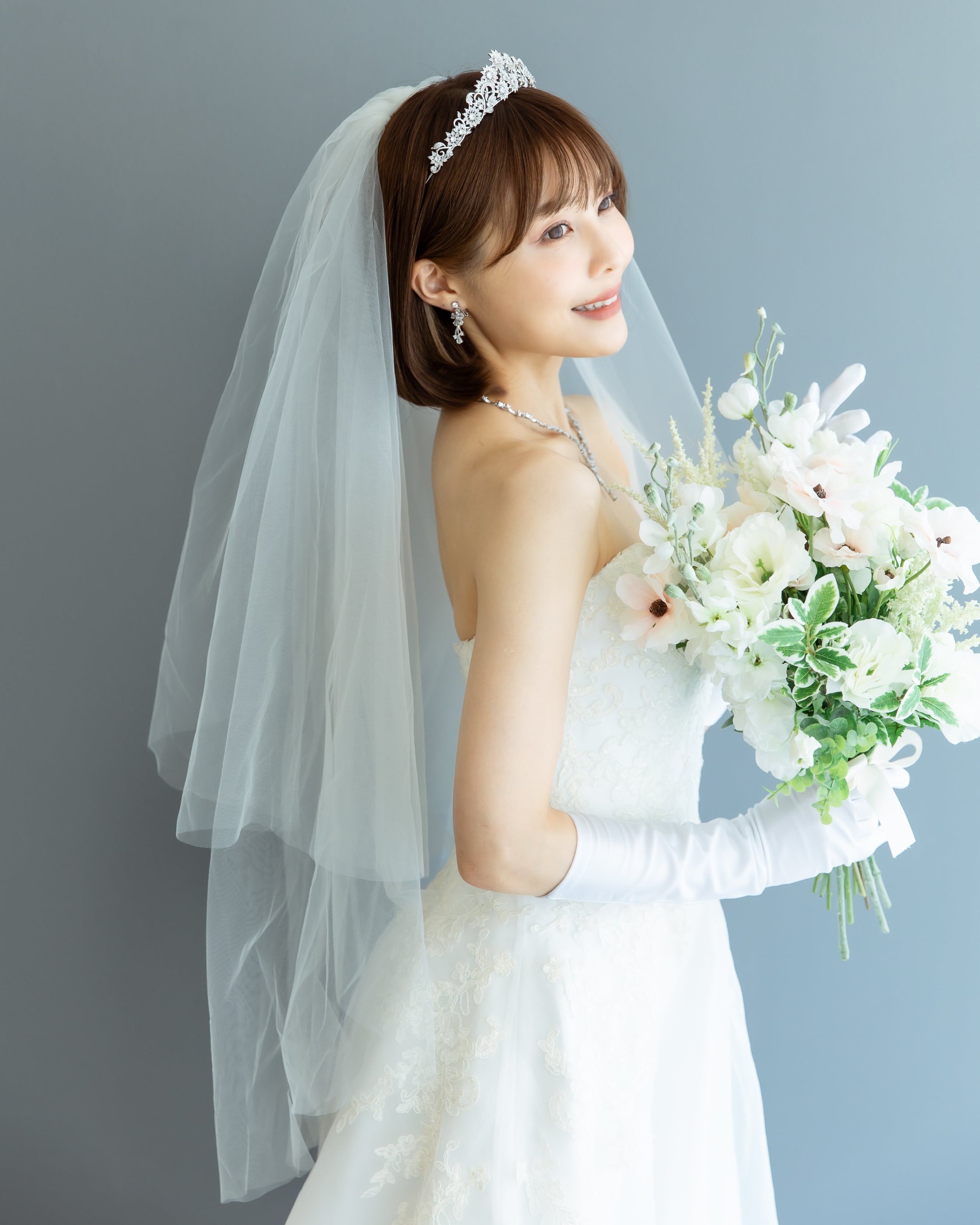 ベール 5m 3段ベール フランス製 ヴェール 結婚式　FINEBLOOM ベール 5m 3段ベール フランス製 ヴェール 結婚式 FINEBLOOM