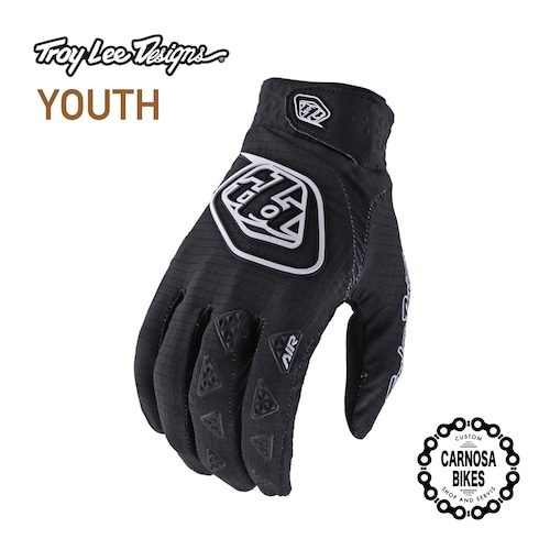 【Troy Lee Designs】AIR GLOVE YOUTH [エアーグローブ ユース] Solid-Black