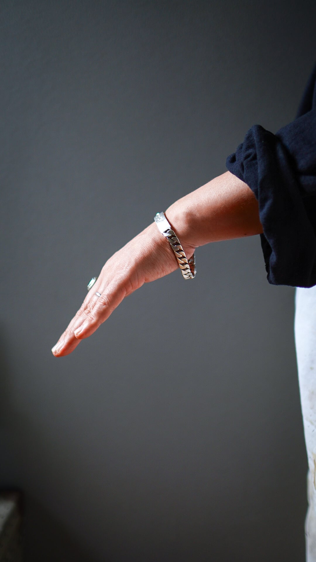 TIFFANY&CO ヴィンテージ ID バー プレート チェーン ブレスレット VINTAGE】TIFFANY&Co. ティファニー ID ブレスレット 《シルバー925