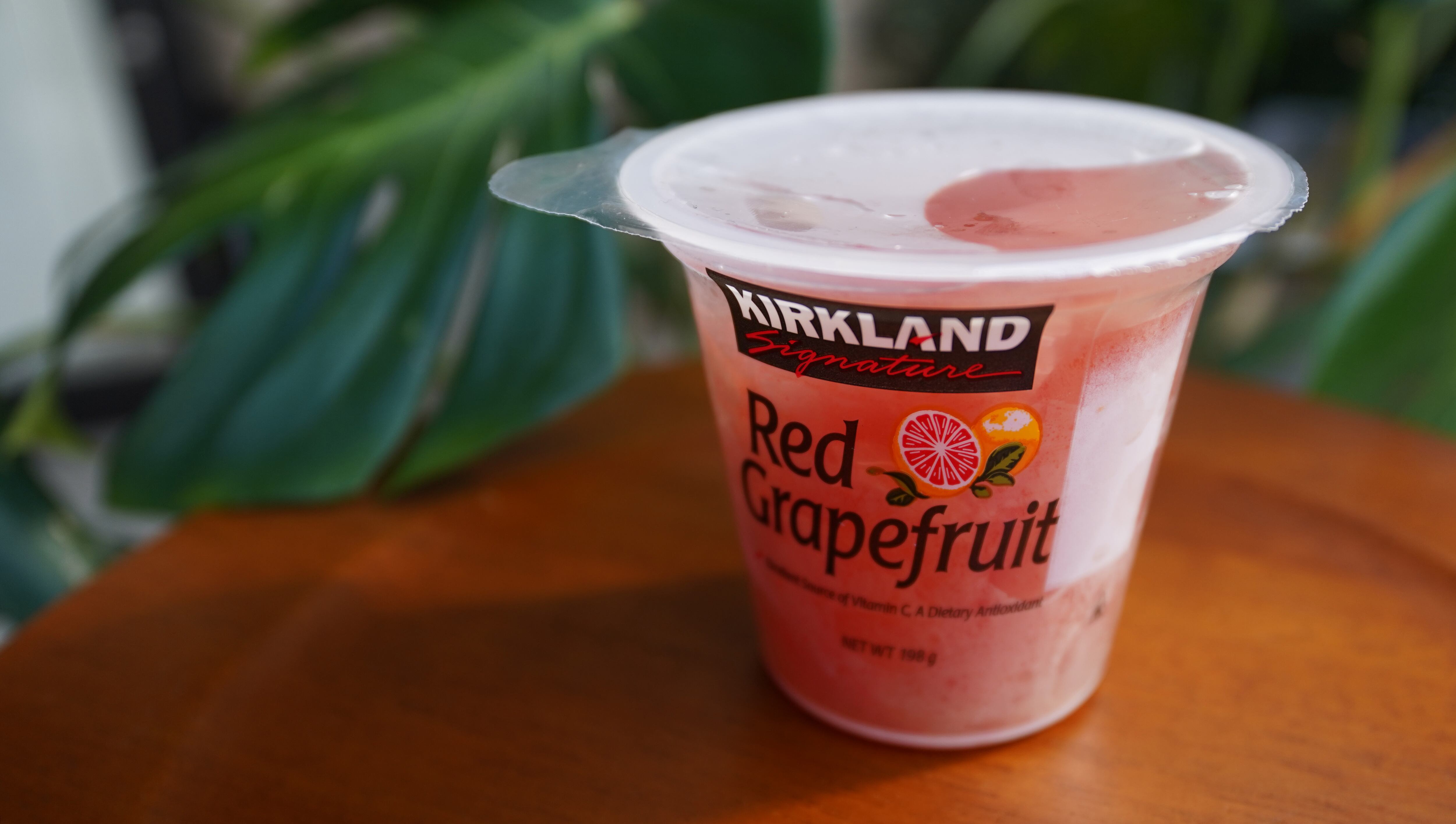カークランド レッドグレープフルーツシラップ漬け198g