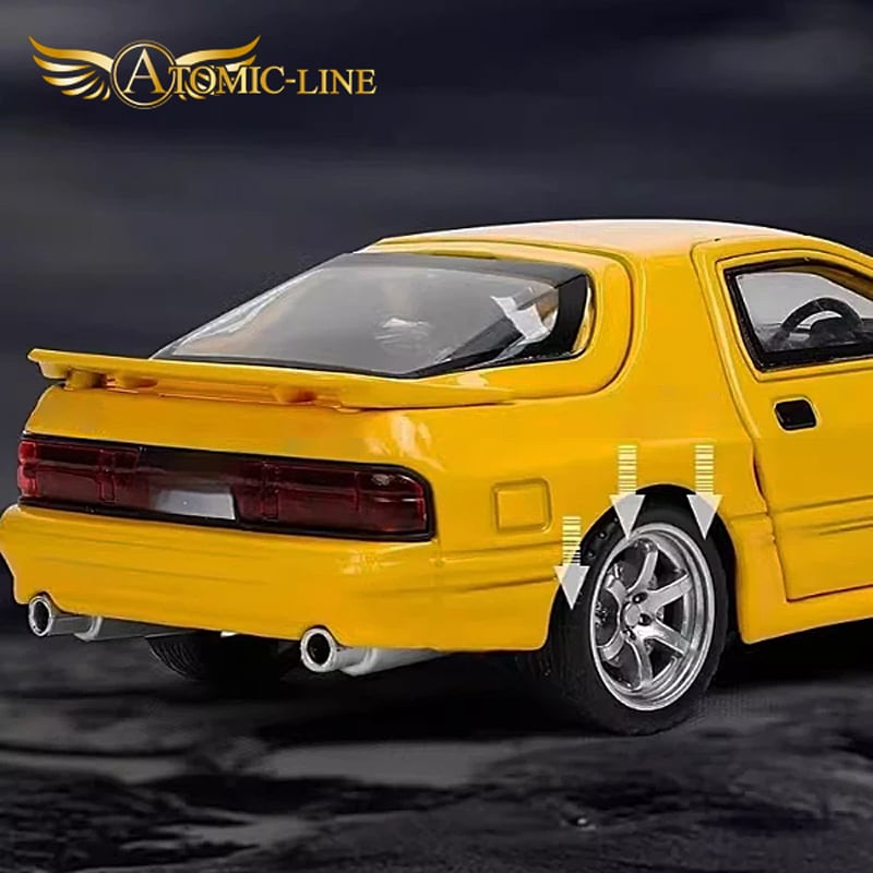 マツダ RX-7 FC3S 1/32 ミニカー 全4色 ライト点灯 エンジンサウンド