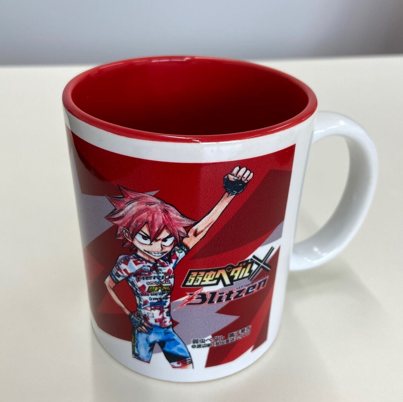 18 弱虫ペダル 鳴子章吉 宇都宮ブリッツェン マグカップ Blitzen Online Shop